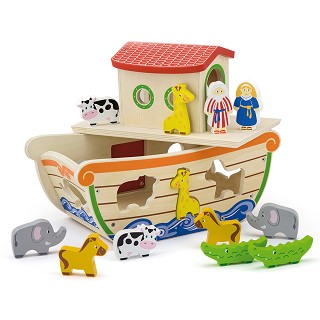 Noah's ark shape sorter